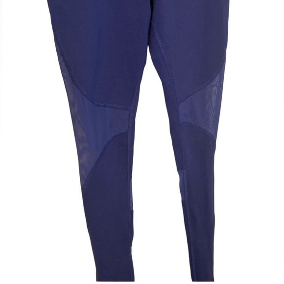 Alo Coast Mesh Leggings in Blue Size XS - Picture 5 of 7